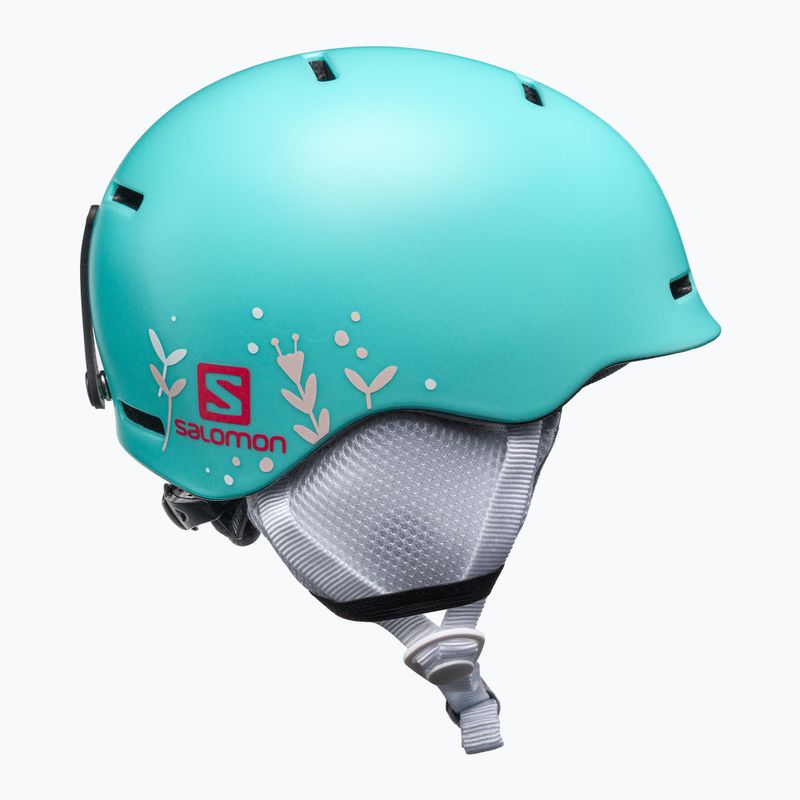 Kask narciarski dziecięcy Salomon Grom Jr aruba 4