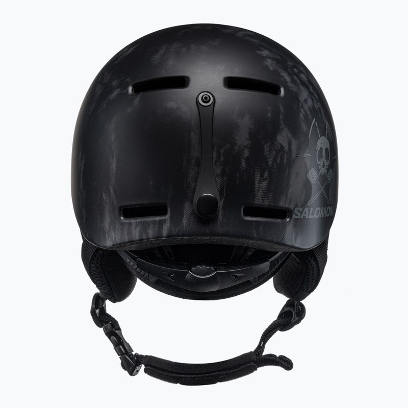 Kask narciarski dziecięcy Salomon Grom Jr black tie&dye 3