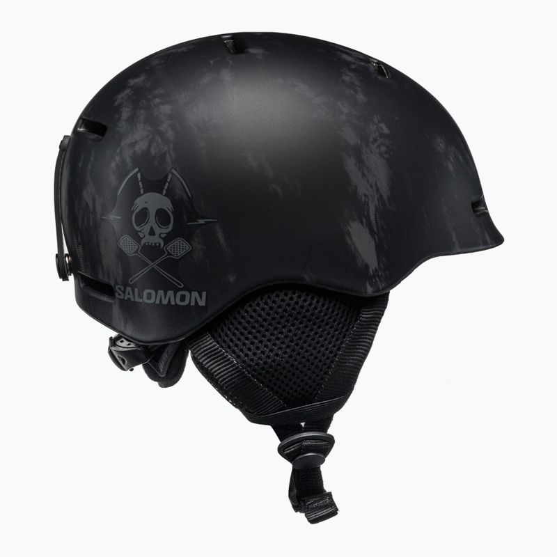 Kask narciarski dziecięcy Salomon Grom Jr black tie&dye 4