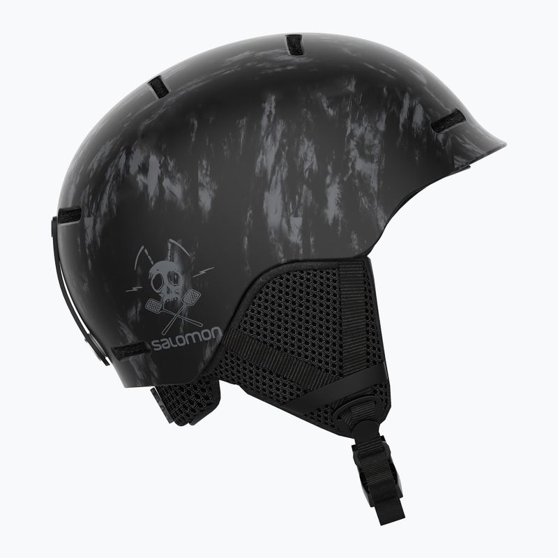 Kask narciarski dziecięcy Salomon Grom Jr black tie&dye 8