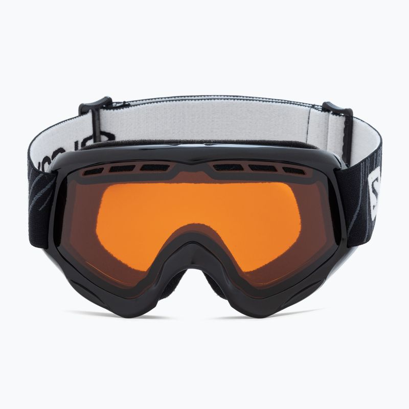 Gogle narciarskie dziecięce Salomon Juke Access Jr black/tonic orange 2