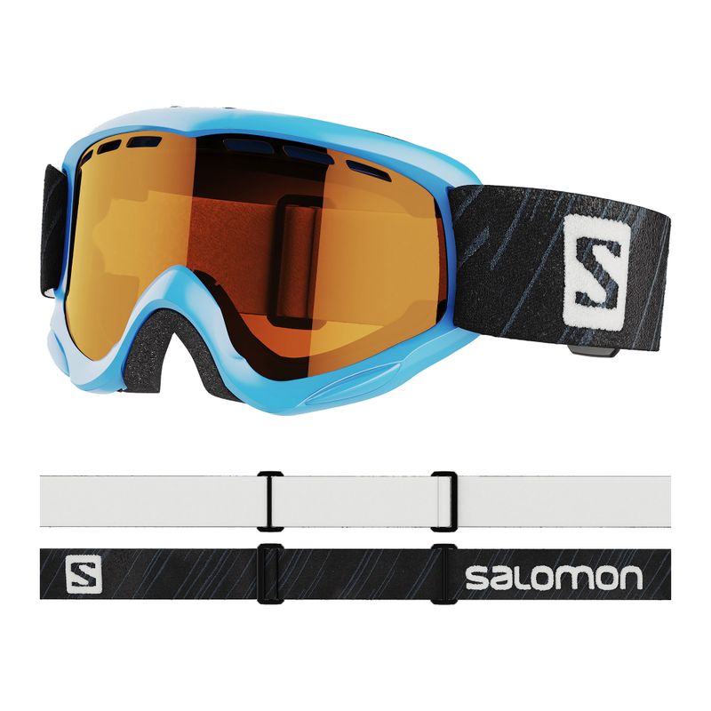 Gogle narciarskie dziecięce Salomon Juke Access Jr blue/standard tonic orange 6