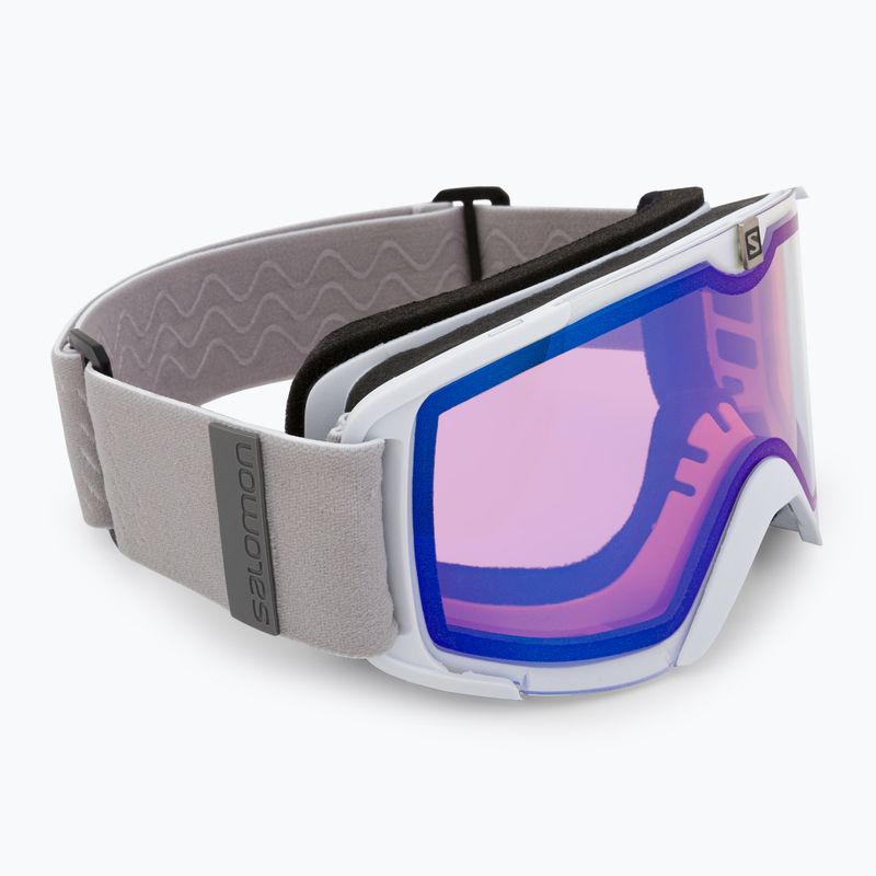 Gogle narciarskie Salomon X/View Photo white/aw blue