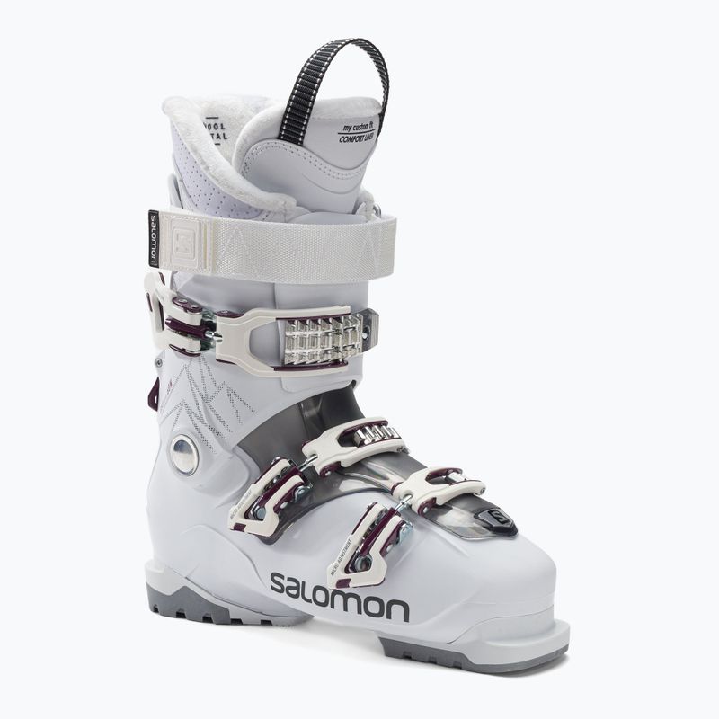 Buty narciarskie damskie Salomon Qst Access 60 W white/ anthracite/ transluent burgendy