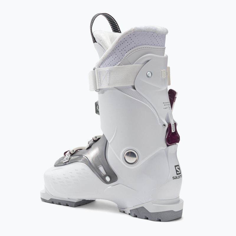 Buty narciarskie damskie Salomon Qst Access 60 W white/ anthracite/ transluent burgendy 2