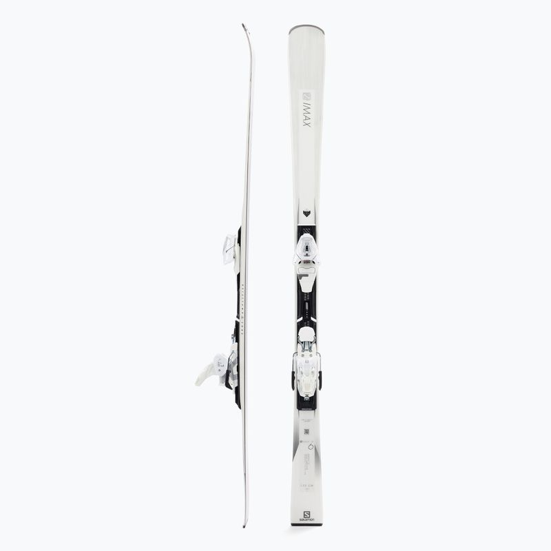 Narty zjazdowe damskie Salomon S/MAX W 6 + wiązania E L10 GW white 2