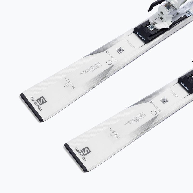 Narty zjazdowe damskie Salomon S/MAX W 6 + wiązania E L10 GW white 9