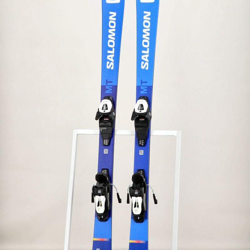 Narty zjazdowe dziecięce Salomon S/Race MT Jr + wiązania L6 race blue/white 13
