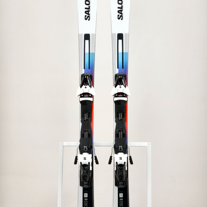 Narty zjazdowe Salomon Addikt + wiązania Z12 GW white/black/pastel neon blue 13