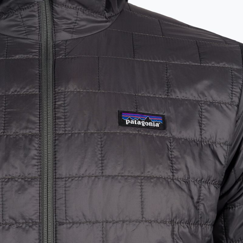 Kurtka ocieplana męska Patagonia Nano Puff Hoody forge grey 6