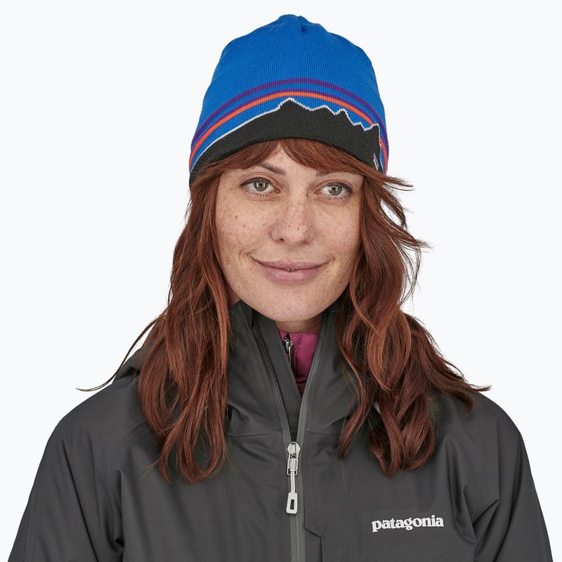Czapka zimowa Patagonia Beanie classic fitz roy/andes blue 3