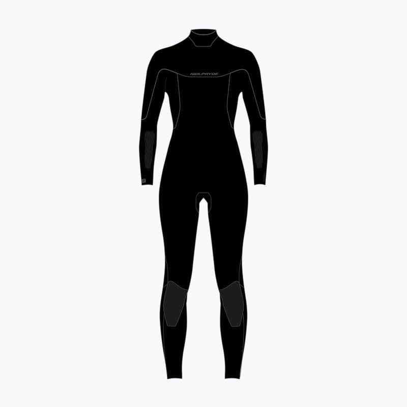 Pianka do pływania damska NeilPryde Serene Fullsuit 5/4/3 mm BZ C1 black