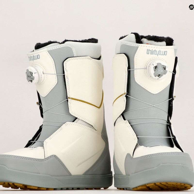 Buty snowboardowe damskie ThirtyTwo Lashed Double Boa W'S '23 white/grey 7