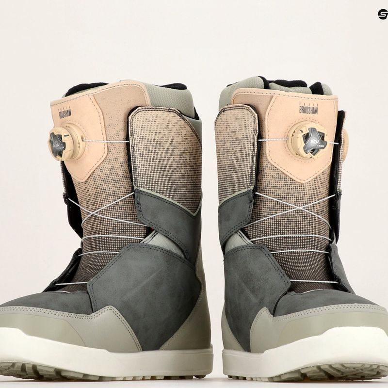 Buty snowboardowe męskie ThirtyTwo Lashed Double Boa Bradshaw '23 grey/tan 7