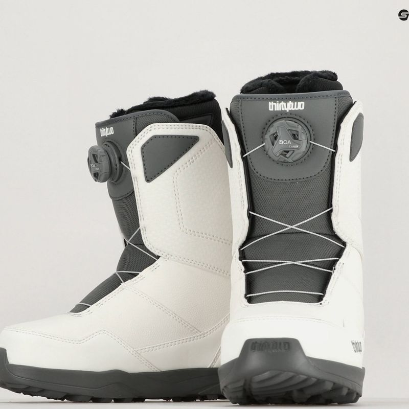 Buty snowboardowe damskie ThirtyTwo Shifty Boa W'S '23 white/grey 7