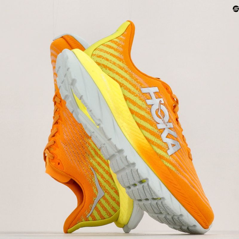 Buty do biegania męskie HOKA Mach 5 radiant yellow orange 9