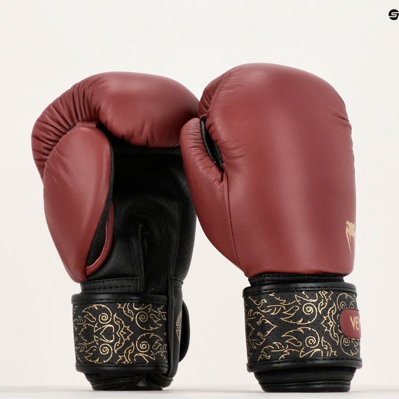Rękawice bokserskie Venum Power 2.0 burgundy/black 7