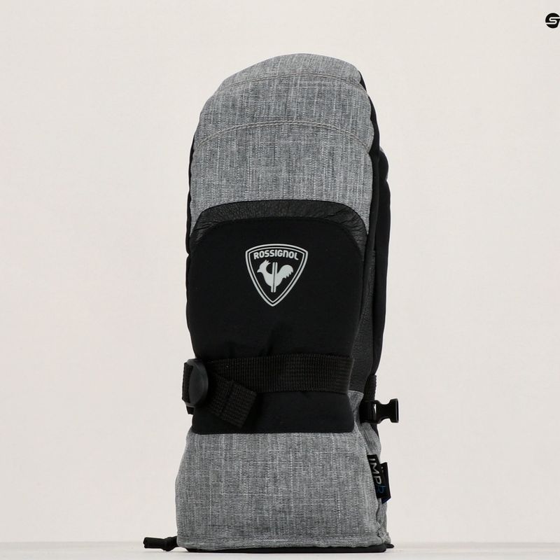Rękawice narciarskie męskie Rossignol Type Impr M heather grey 6