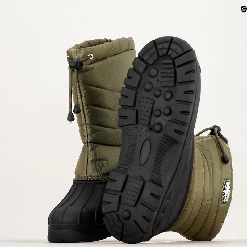 Kalosze ocieplane Delphin SnowTex zielone/czarne 14