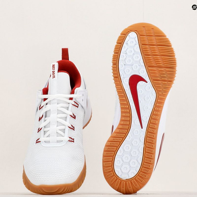 Buty do siatkówki Nike Air Zoom Hyperace 2 LE white/team crimson white 8