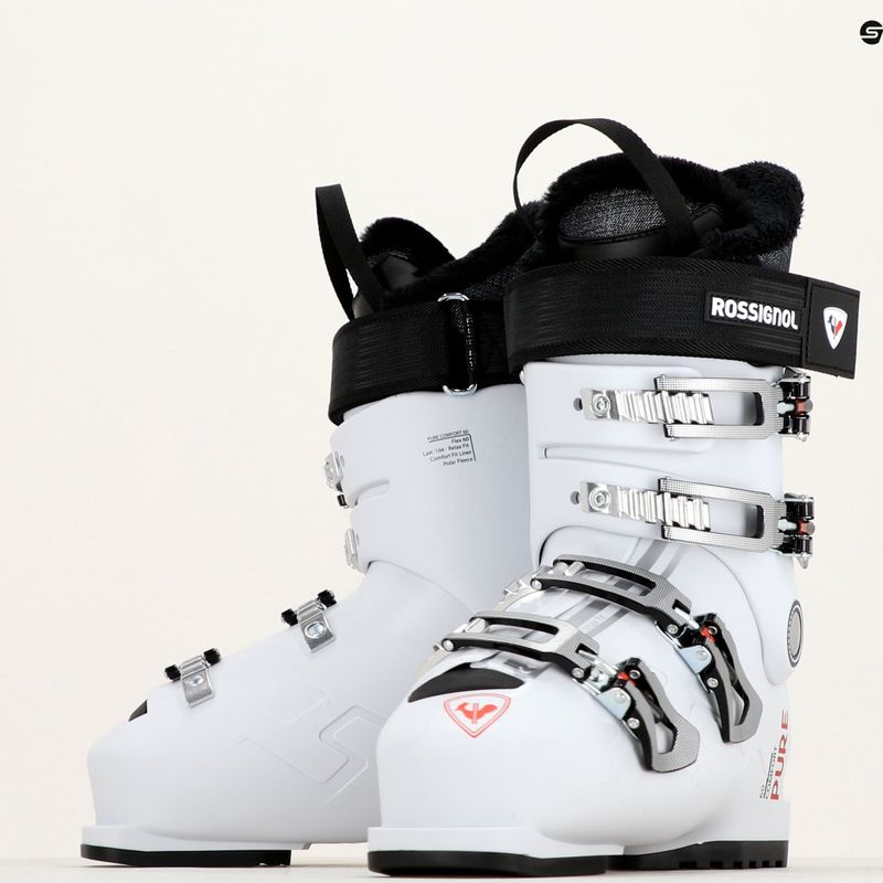Buty narciarskie damskie Rossignol Pure Comfort 60 W white/grey 7