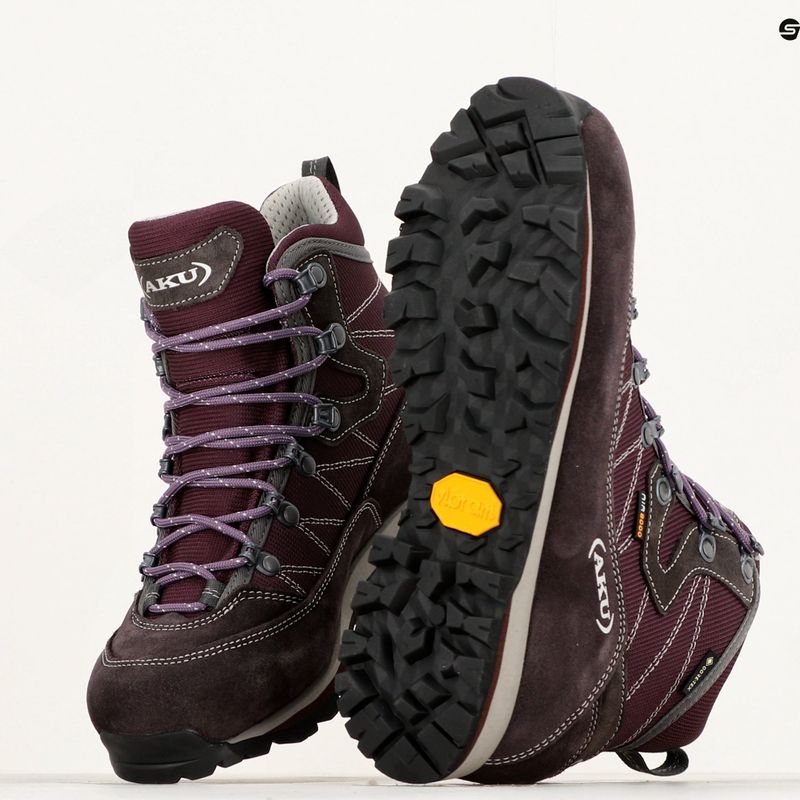 Buty trekkingowe damskie AKU Trekker Lite III GTX violet/grey 8