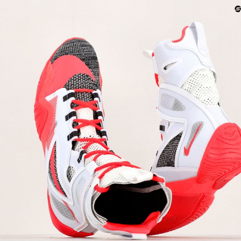 Buty bokserskie Nike Hyperko 2 white/bright crimson/black 8