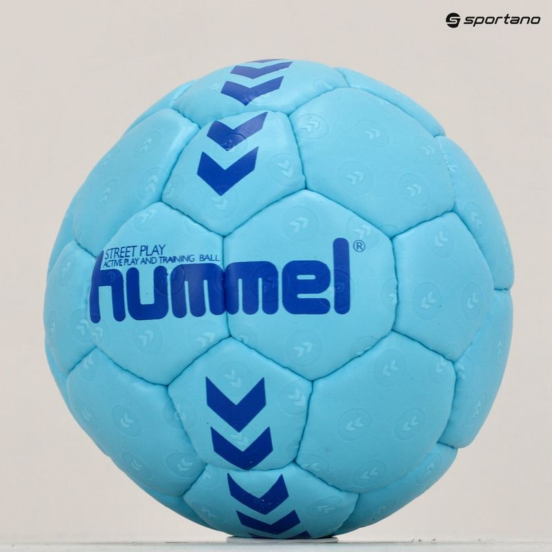 Piłka do piłki ręcznej Hummel Street Play light blue rozmiar 00 5