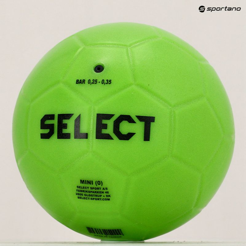 Piłka do piłki ręcznej dziecięca SELECT HB Soft Kids lime green rozmiar 0 6
