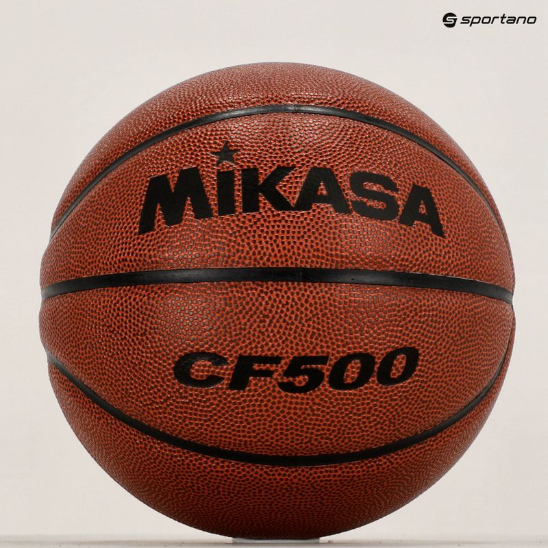 Piłka do koszykówki Mikasa CF 500 orange rozmiar 5 5