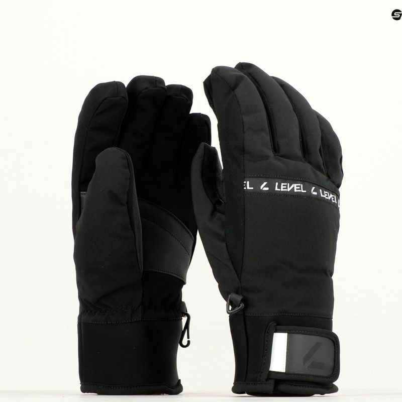 Rękawice narciarskie męskie Level Hawk black 8