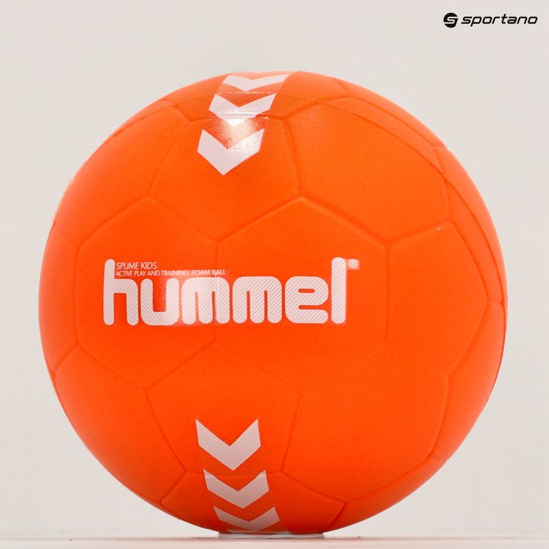 Piłka do piłki ręcznej dziecięca Hummel Spume Kids orange/white rozmiar 00 5