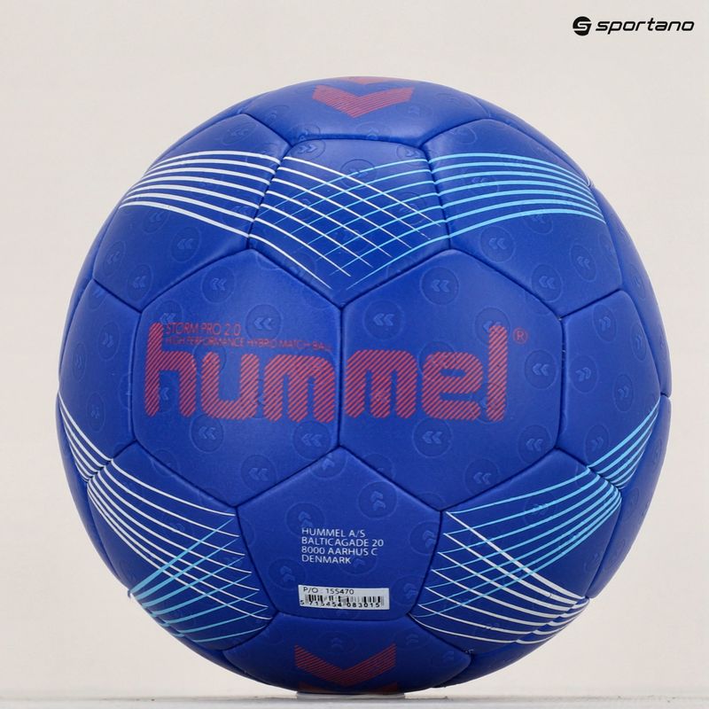 Piłka do piłki ręcznej Hummel Storm Pro 2.0 HB blue/red rozmiar 2 5