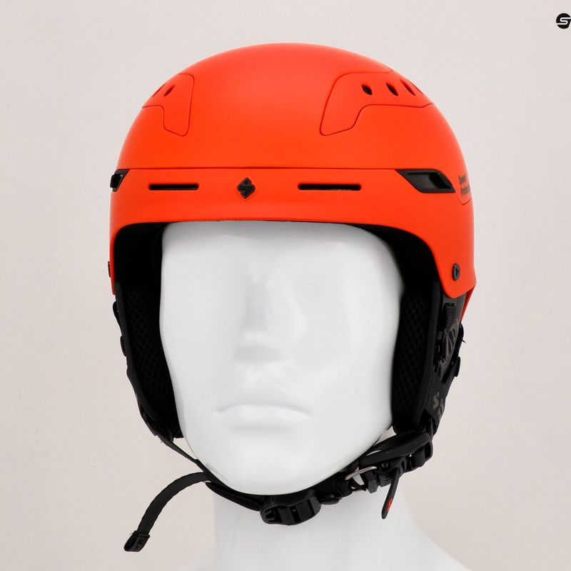 Kask narciarski Sweet Protection Switcher MIPS matte burning orange 13