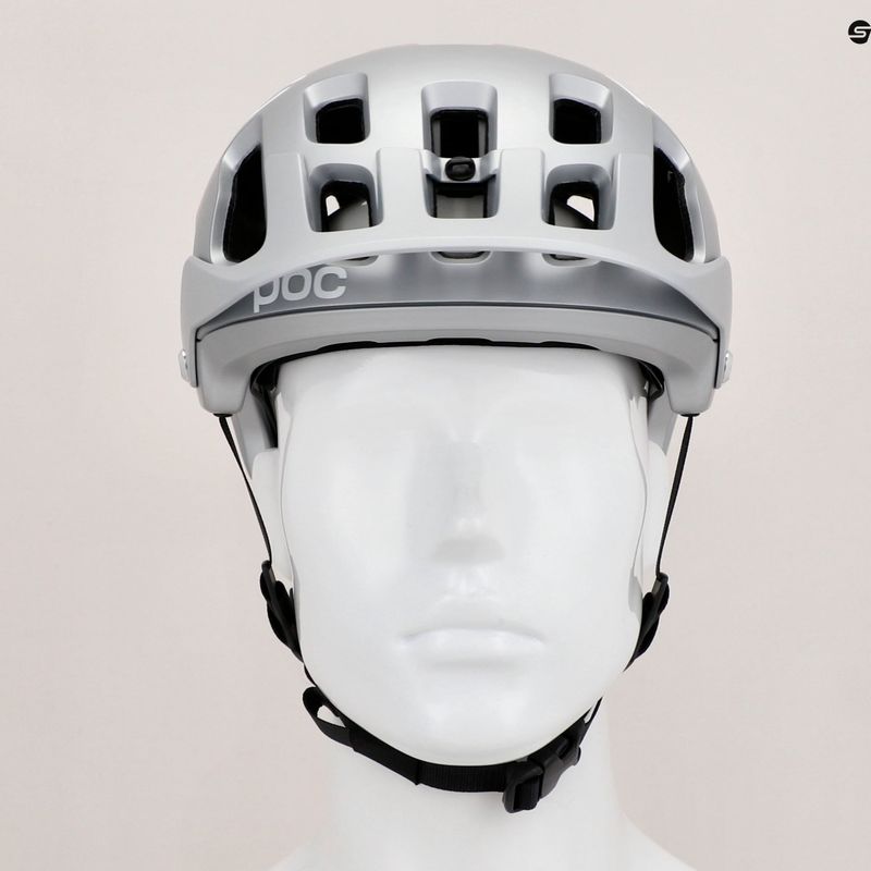 Kask rowerowy MTB POC Tectal Race MIPS argentite silver/uranium black matt 8