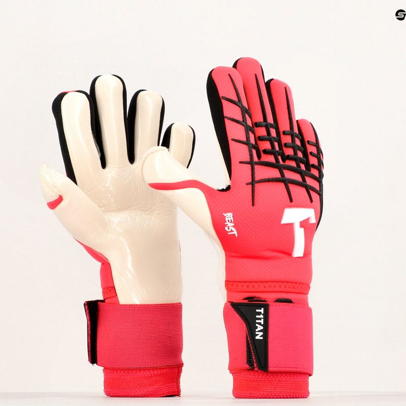 Rękawice bramkarskie T1TAN Red Beast 3.0 FP red 11