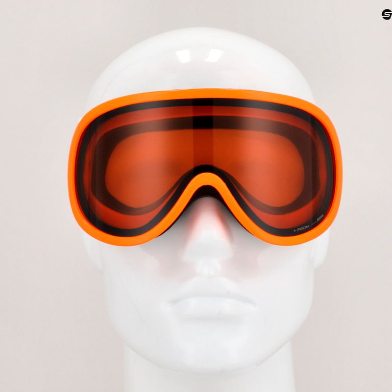 Gogle narciarskie dziecięce POC POCito Retina fluorescent orange 10