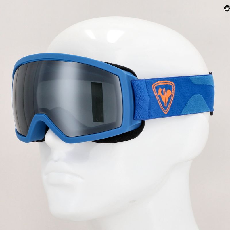 Gogle narciarskie dziecięce Rossignol Toric Jr blue/smoke silver 6