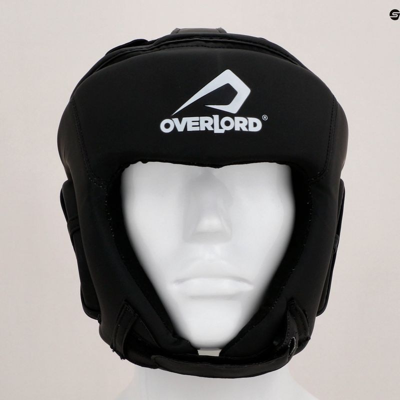 Kask bokserski Overlord turniejowy czarny 6