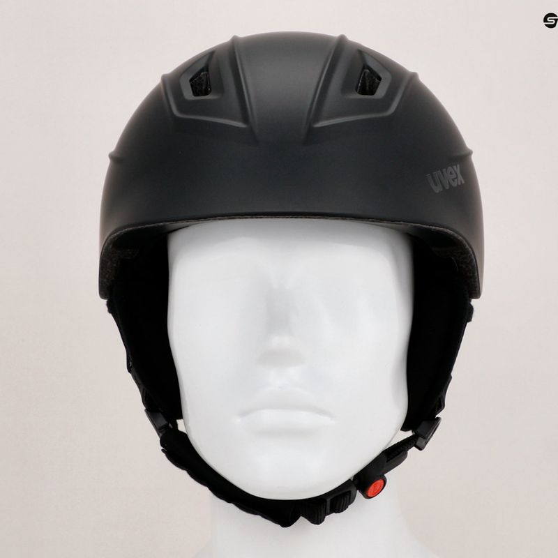 Kask narciarski UVEX Fierce black matte 9