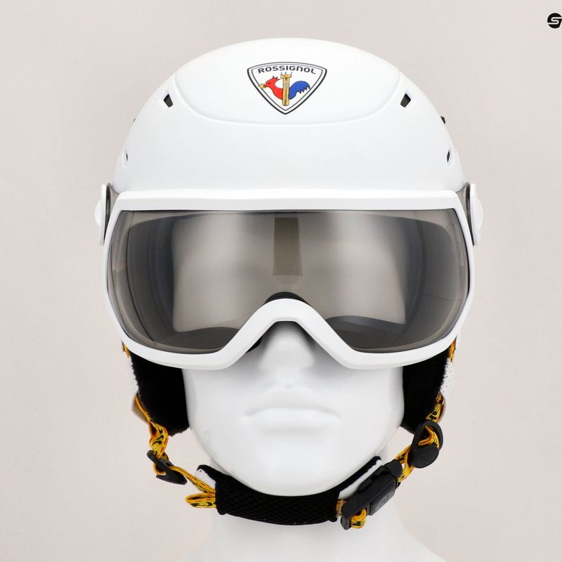 Kask narciarski Rossignol Allspeed Visor Impacts Photo JCC W white 8