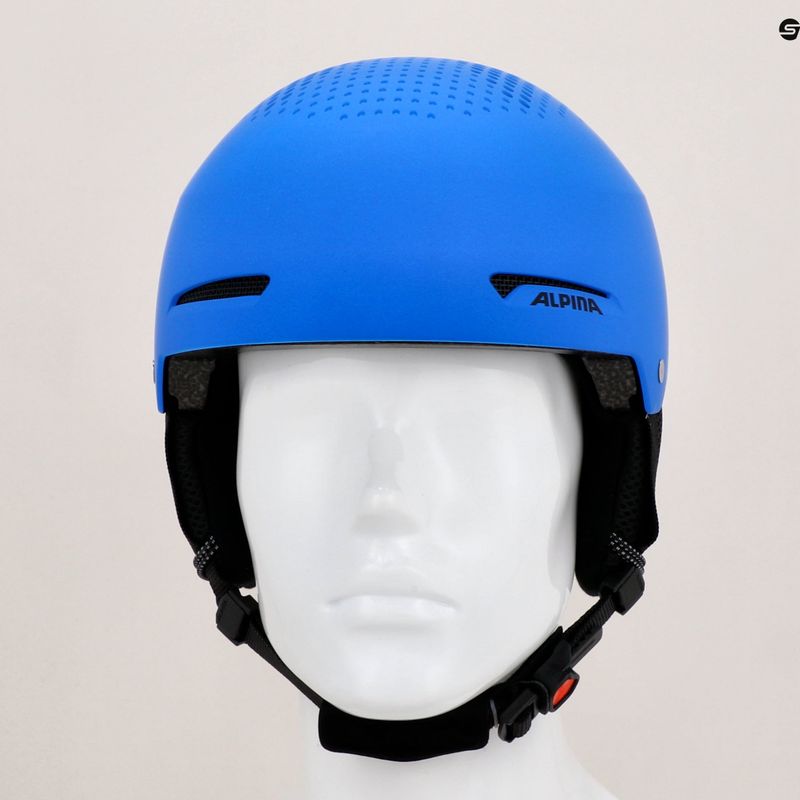 Kask narciarski dziecięcy Alpina Zupo blue matt 9