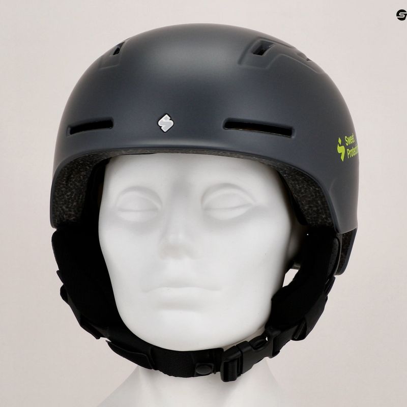 Kask narciarski dziecięcy Sweet Protection Winder MIPS Jr slate gray/fluo 13