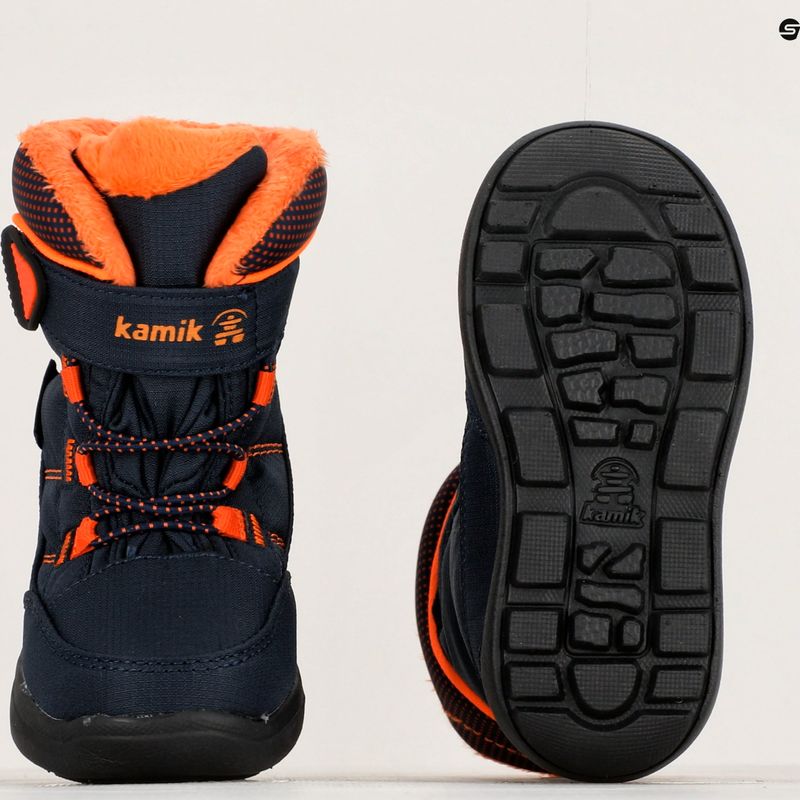 Śniegowce dziecięce Kamik Stance2 navy/flame 10
