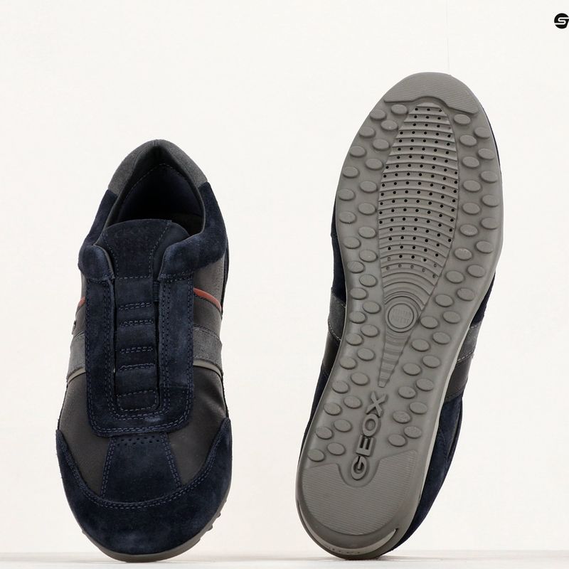 Buty męskie Geox Wells navy/burgundy 16