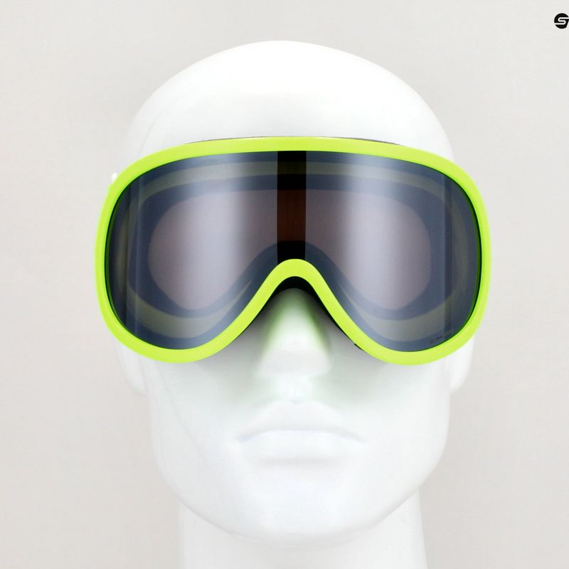 Gogle narciarskie dziecięce POC POCito Retina fluorescent yellow/green/clarity pocito 10