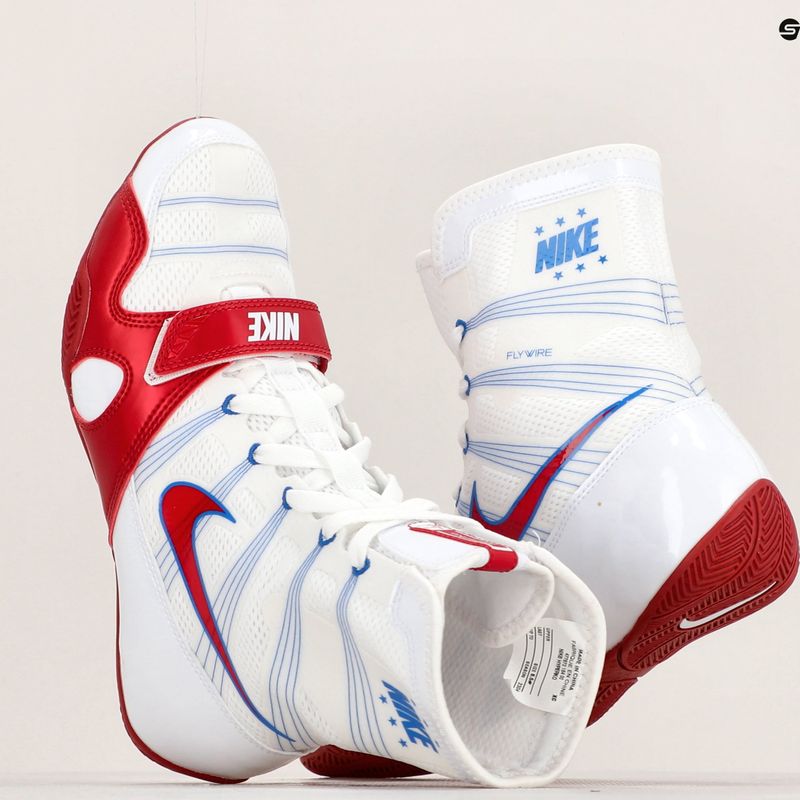 Buty bokserskie Nike Hyperko MP white/varsity red 8