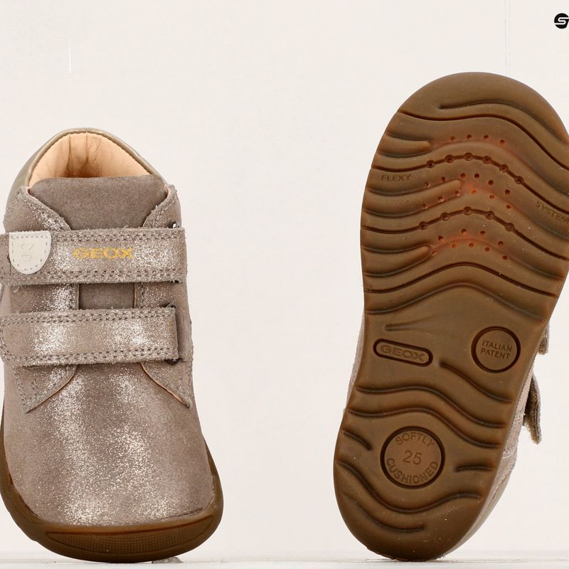 Buty dziecięce Geox Macchia smoke grey B164PC 15