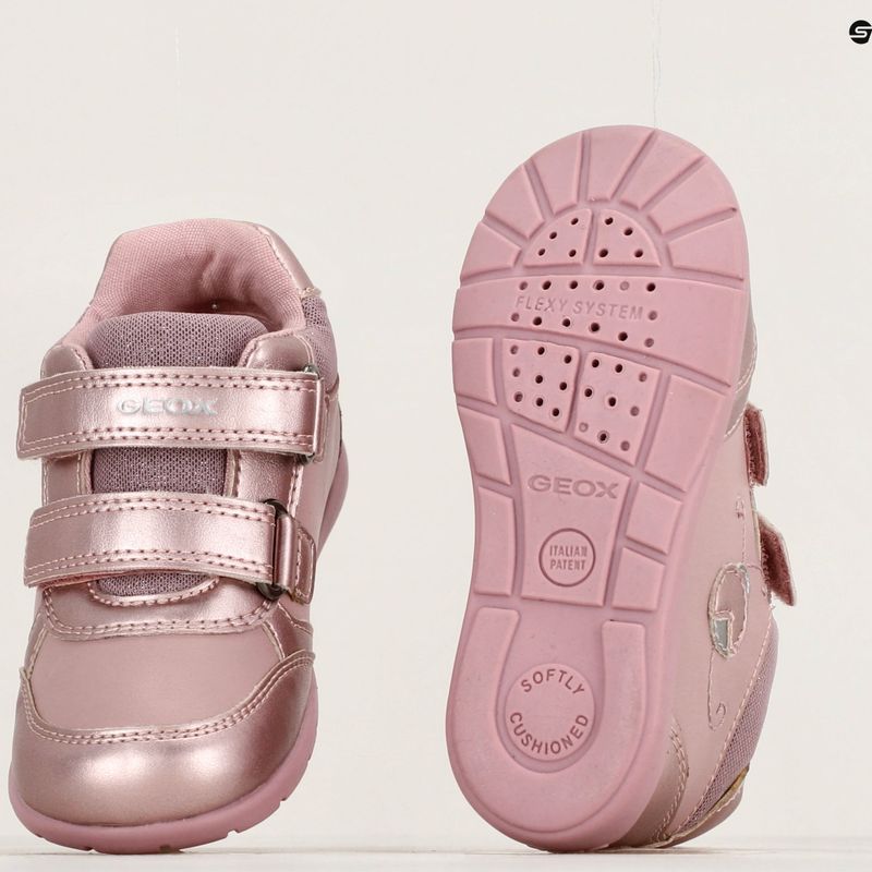 Buty dziecięce Geox Elthan rose/silver 15