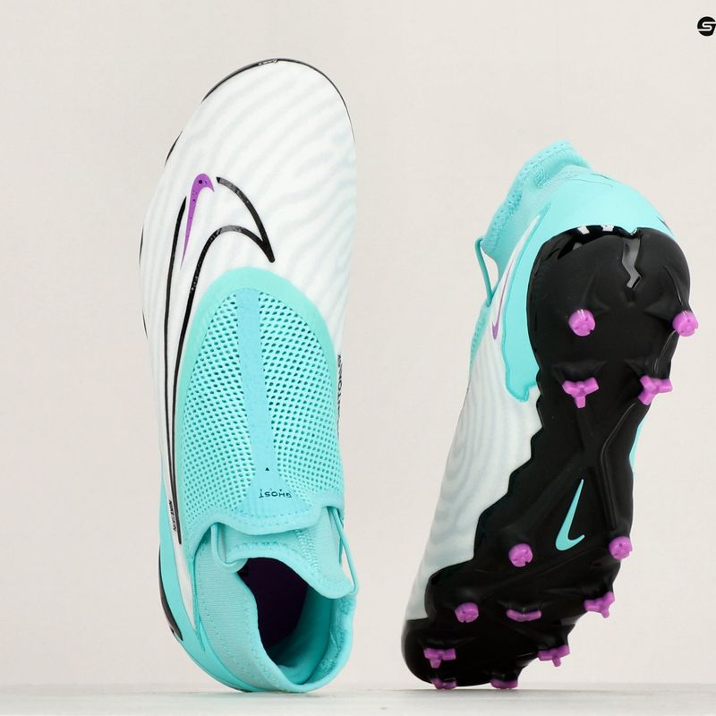 Buty piłkarskie męskie Nike Phantom GX Pro DF FG hyper turquoise/black/ white/fuchsia dream 8